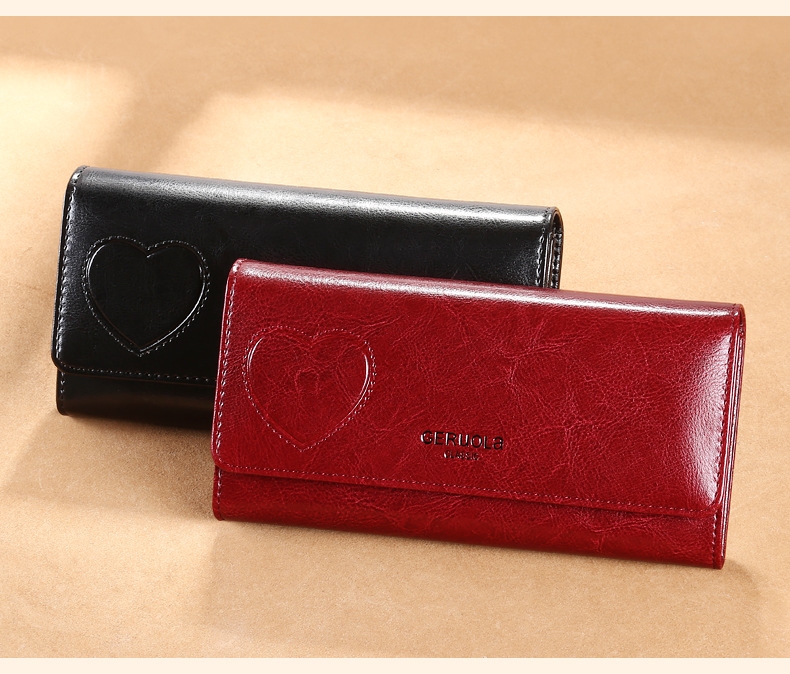 Ví Nữ Dài Da Bò Cao Cấp Chống Đánh Cắp Thông Tin Thẻ TVNN376