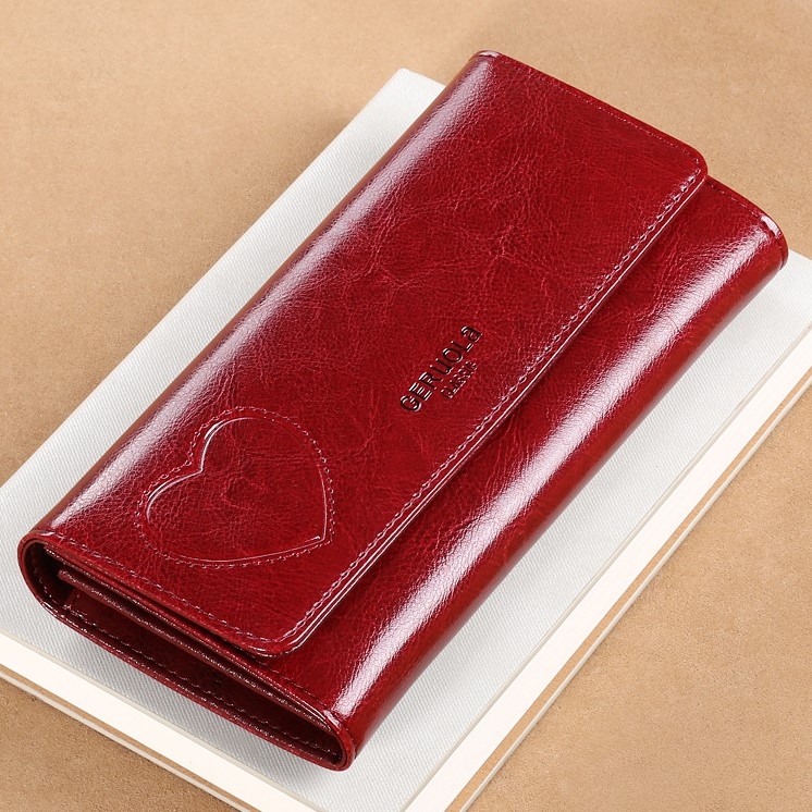 Ví Nữ Dài Da Bò Cao Cấp Chống Đánh Cắp Thông Tin Thẻ TVNN376