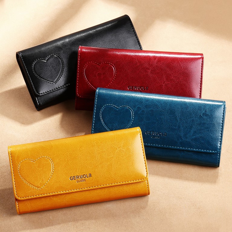 Ví Nữ Dài Da Bò Cao Cấp Chống Đánh Cắp Thông Tin Thẻ TVNN376