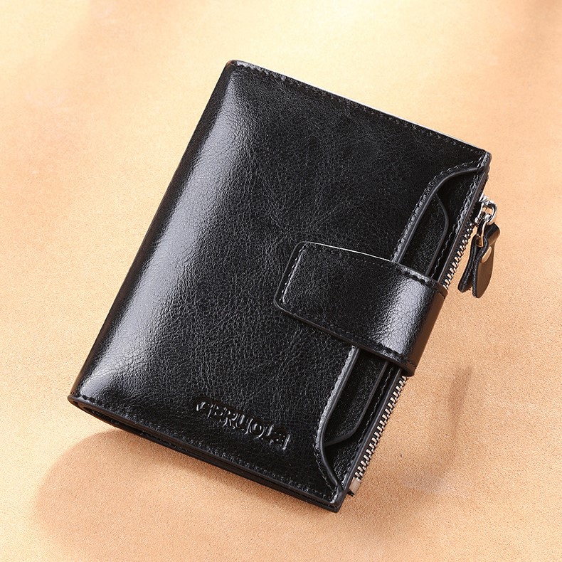 Ví Nữ Mini Da Bò Cao Cấp Chống Đánh Cắp Thông Tin Thẻ TVNN377