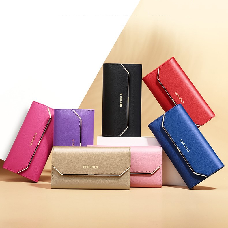 Ví Nữ Dài Da Bò Cao Cấp Chống Đánh Cắp Thông Tin Thẻ TVNN378