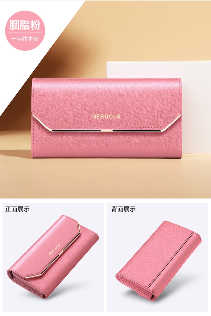 Ví Nữ Dài Da Bò Cao Cấp Chống Đánh Cắp Thông Tin Thẻ TVNN378