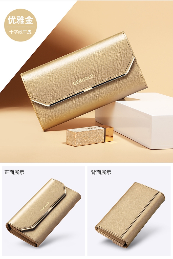 Ví Nữ Dài Da Bò Cao Cấp Chống Đánh Cắp Thông Tin Thẻ TVNN378