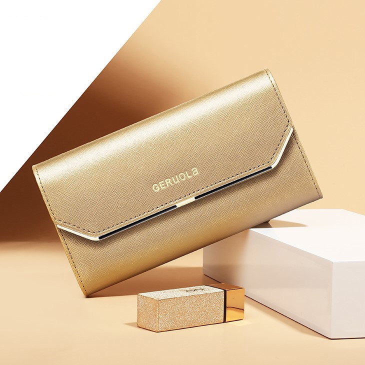 Ví Nữ Dài Da Bò Cao Cấp Chống Đánh Cắp Thông Tin Thẻ TVNN378