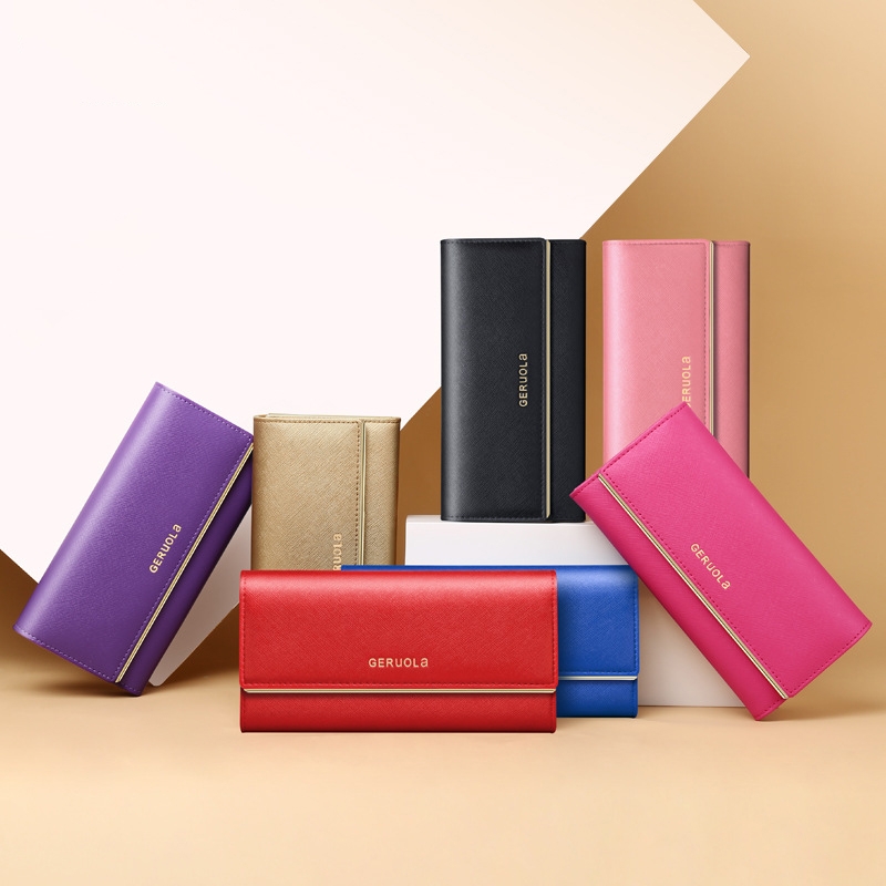 Ví Nữ Dài Da Bò Cao Cấp Chống Đánh Cắp Thông Tin Thẻ TVNN379