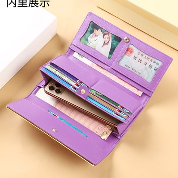 Ví Nữ Dài Da Bò Cao Cấp Chống Đánh Cắp Thông Tin Thẻ TVNN379