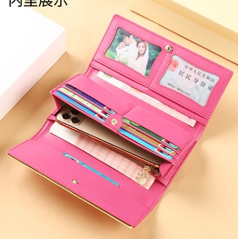 Ví Nữ Dài Da Bò Cao Cấp Chống Đánh Cắp Thông Tin Thẻ TVNN379