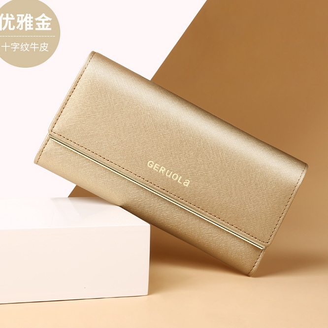 Ví Nữ Dài Da Bò Cao Cấp Chống Đánh Cắp Thông Tin Thẻ TVNN379