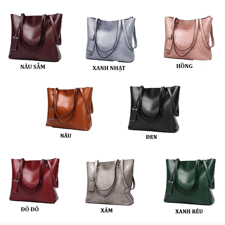 Túi Xách Nữ Đeo Vai Cao Cấp Phong Cách Cổ Điển Âu Mỹ TVNN381