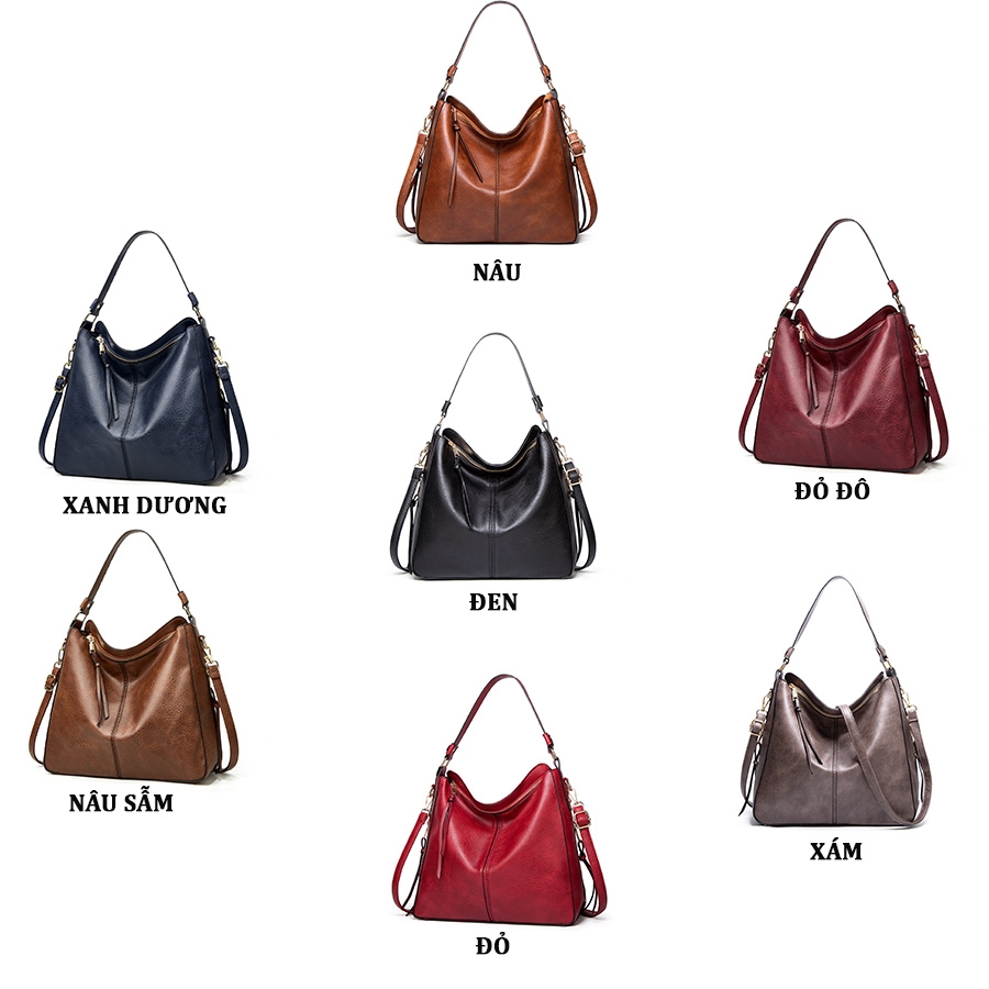 Túi Xách Nữ Đeo Vai Cao Cấp Phong Cách Cổ Điển Âu Mỹ TVNN382