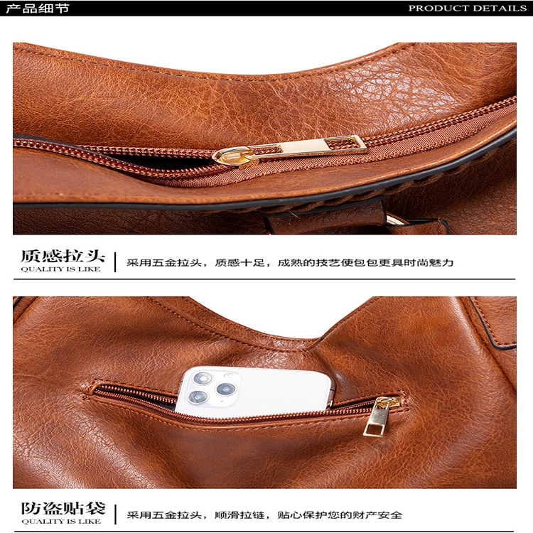 Túi Xách Nữ Đeo Vai Cao Cấp Phong Cách Cổ Điển Âu Mỹ TVNN383