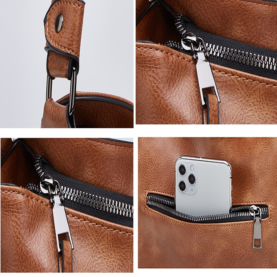 Túi Xách Nữ Đeo Vai Cao Cấp Phong Cách Cổ Điển Âu Mỹ TVNN384