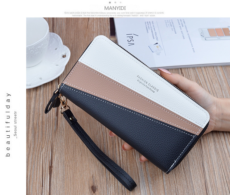 Ví Nữ Dài Cầm Tay Cao Cấp Sang Trọng Phong Cách Hàn Quốc TVNN393