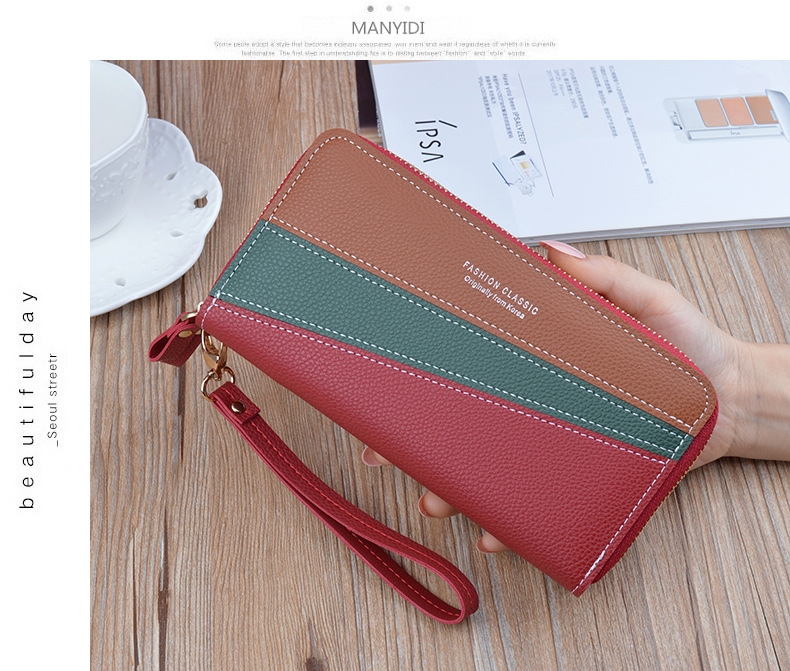 Ví Nữ Dài Cầm Tay Cao Cấp Sang Trọng Phong Cách Hàn Quốc TVNN393