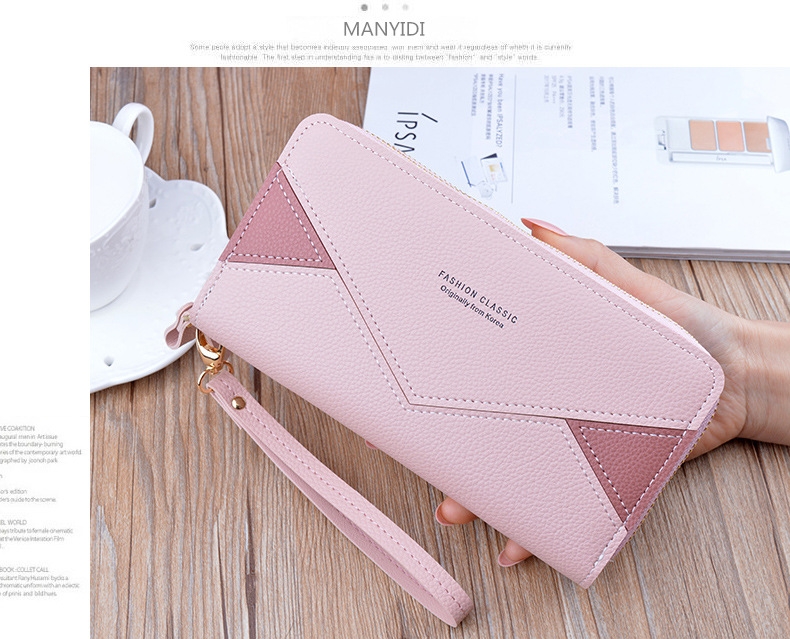 Ví Nữ Dài Cầm Tay Cao Cấp Sang Trọng Phong Cách Hàn Quốc TVNN394