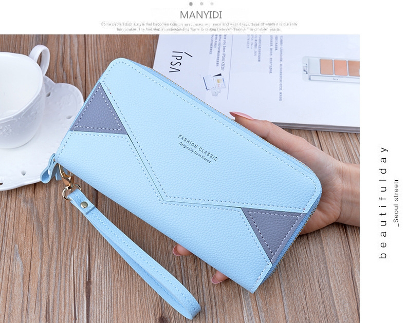 Ví Nữ Dài Cầm Tay Cao Cấp Sang Trọng Phong Cách Hàn Quốc TVNN394