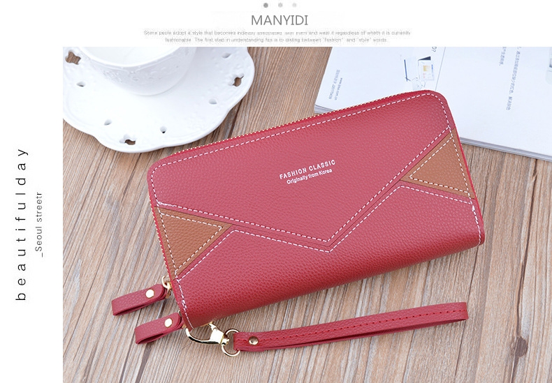 Ví Nữ Dài Cầm Tay Cao Cấp Sang Trọng Phong Cách Hàn Quốc TVNN394