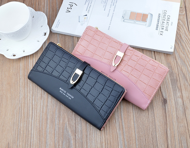 Ví Nữ Dài Cầm Tay Cao Cấp Sang Trọng Phong Cách Hàn Quốc TVNN395