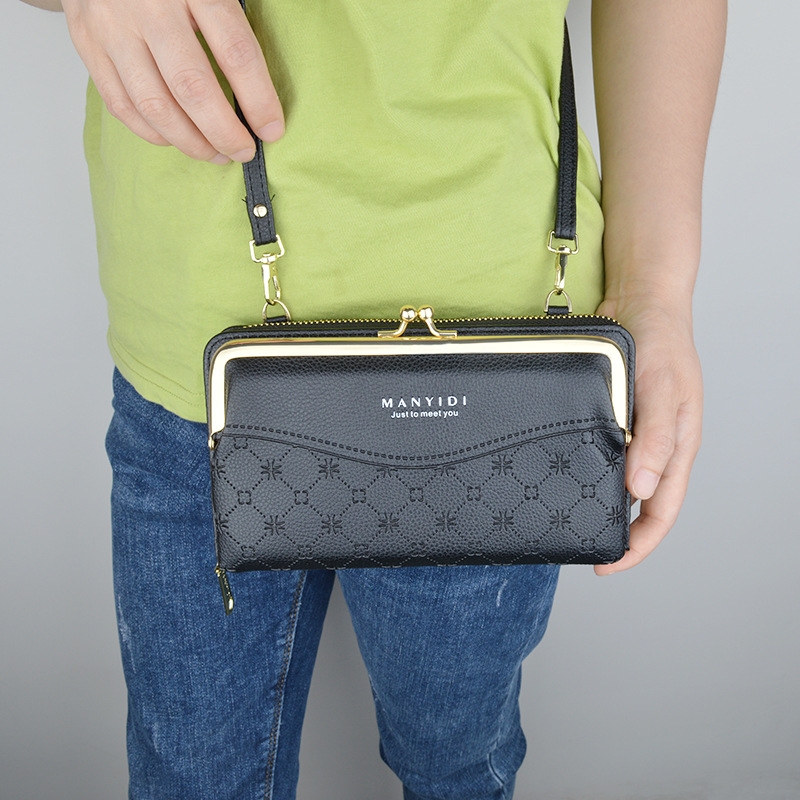 Ví Cầm Tay Nữ Dài Đeo Chéo Cao Cấp Sang Trọng Phong Cách Hàn Quốc TVNN396