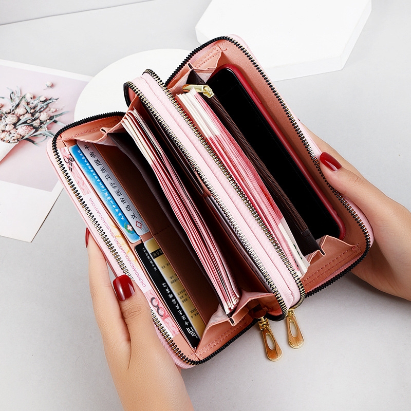 Ví Nữ Dài Cầm Tay Cao Cấp Sang Trọng Phong Cách Hàn Quốc TVNN399