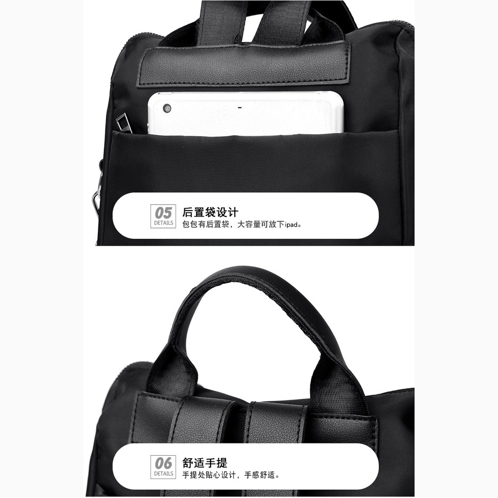 Balo Nữ Thời Trang Vải Oxford Cao Cấp Phong Cách Hàn Quốc TVNN401