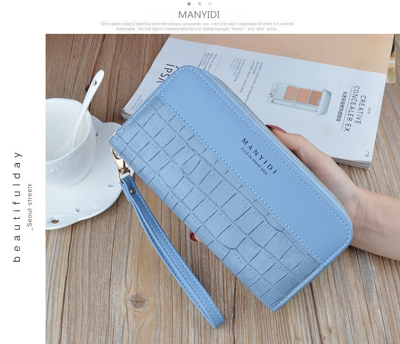 Ví Nữ Dài Cầm Tay Cao Cấp Sang Trọng Phong Cách Hàn Quốc TVNN402