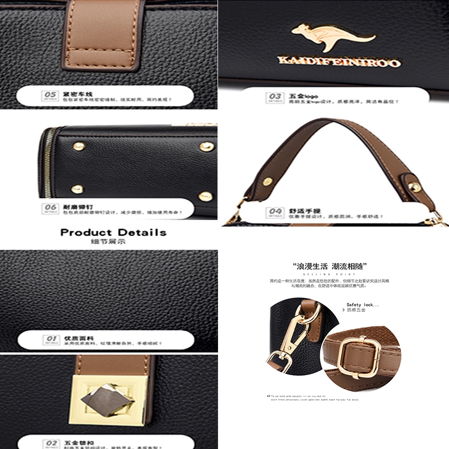 Túi Xách Nữ Đeo Vai Cao Cấp Phong Cách Hiện Đại Âu Mỹ TVNN411