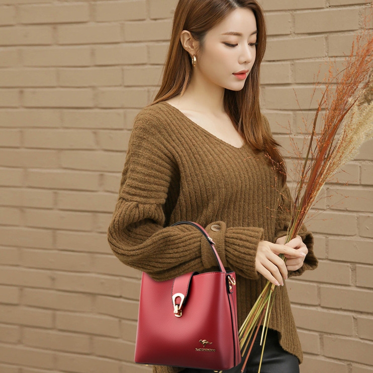 Túi Xách Nữ Đeo Vai Cao Cấp Phong Cách Hiện Đại Âu Mỹ TVNN412