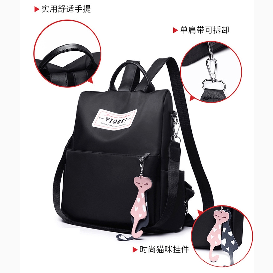 Balo Nữ Thời Trang Vải Oxford Cao Cấp Phong Cách Hàn Quốc TVNN415