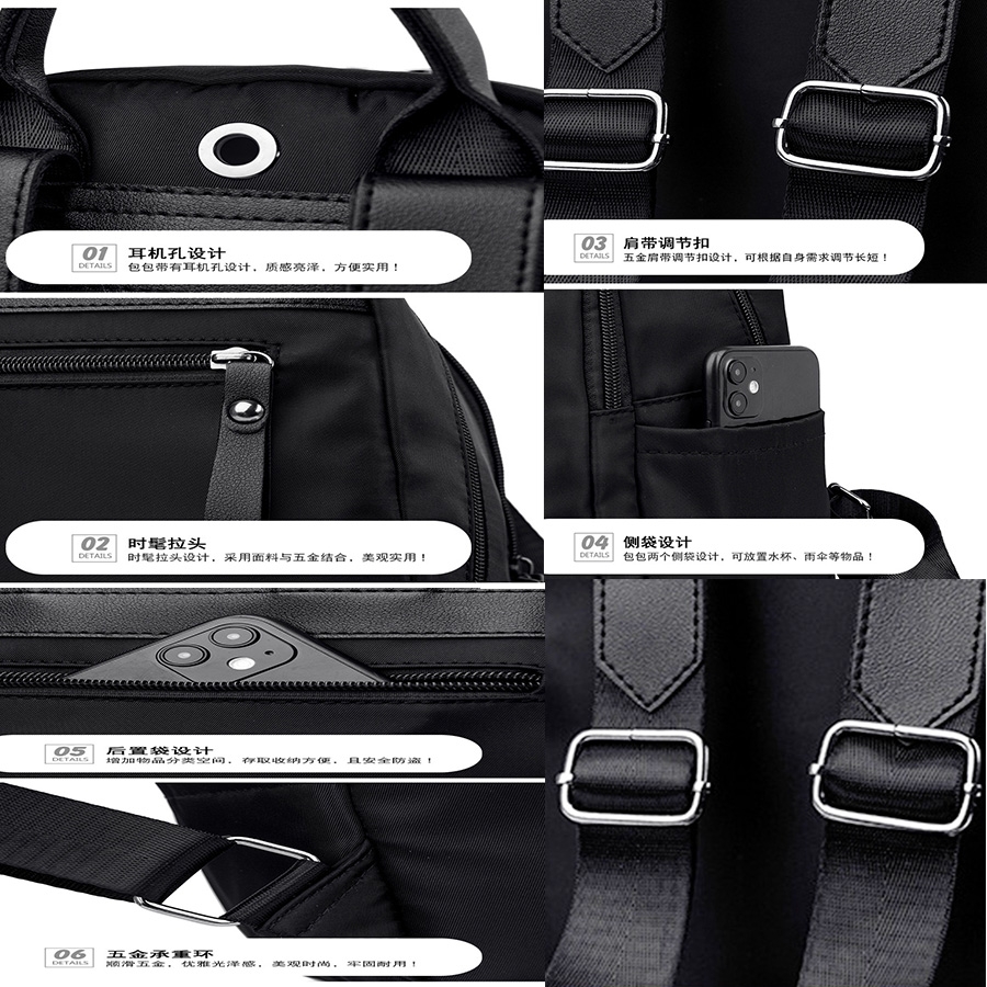 Balo Nữ Thời Trang Vải Oxford Cao Cấp Phong Cách Hàn Quốc TVNN420