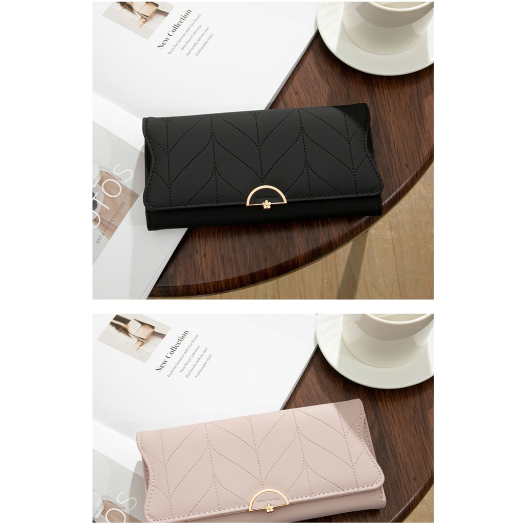 Ví Nữ Dài Cầm Tay Cao Cấp Sang Trọng Phong Cách Hàn Quốc TVNN441