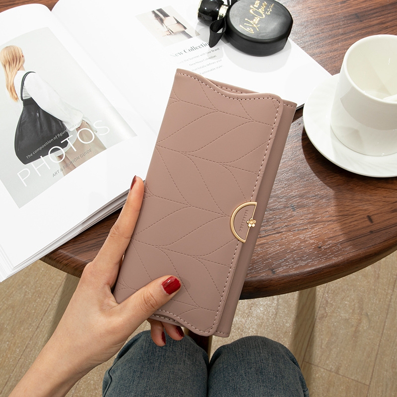 Ví Nữ Dài Cầm Tay Cao Cấp Sang Trọng Phong Cách Hàn Quốc TVNN441