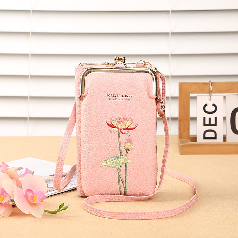 Ví Cầm Tay Nữ Dài Đeo Chéo Cao Cấp Sang Trọng Phong Cách Hàn Quốc TVNN448