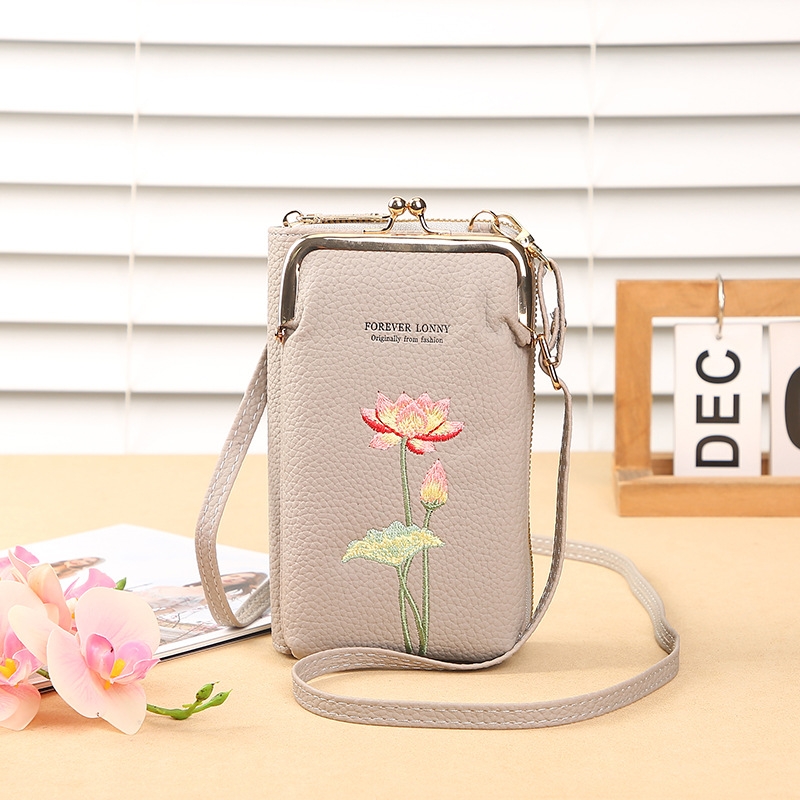 Ví Cầm Tay Nữ Dài Đeo Chéo Cao Cấp Sang Trọng Phong Cách Hàn Quốc TVNN448