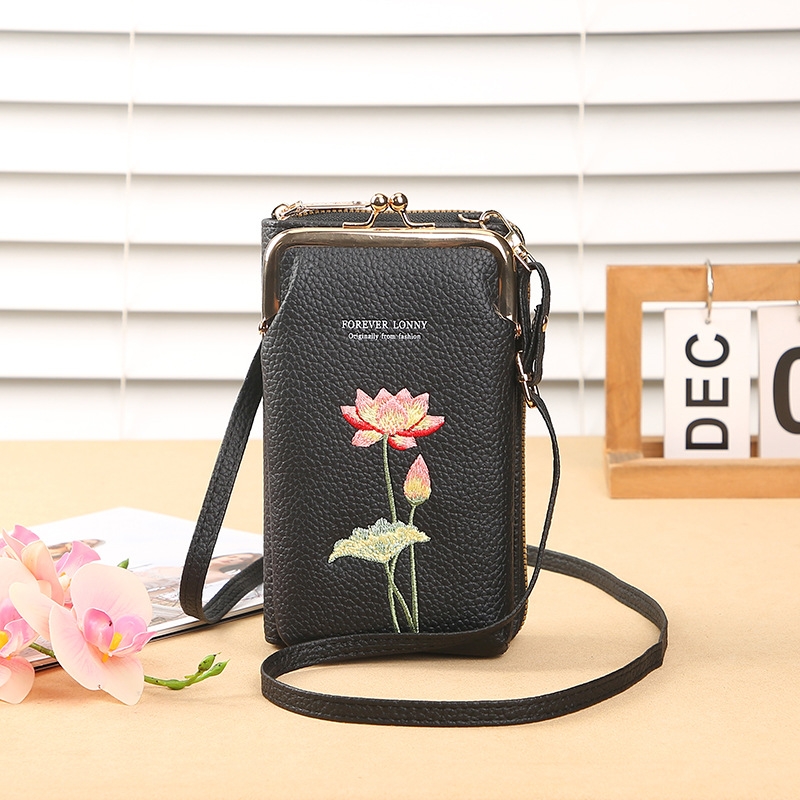 Ví Cầm Tay Nữ Dài Đeo Chéo Cao Cấp Sang Trọng Phong Cách Hàn Quốc TVNN448