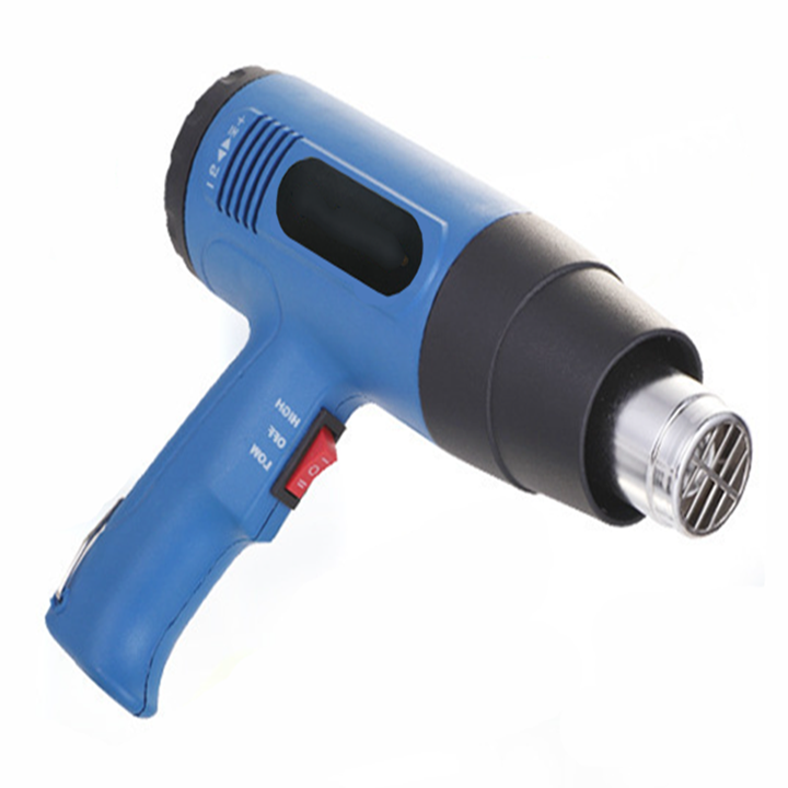 Máy khò nhiệt, thổi màng co 2000W JFTOOIS đóng gói hàng hóa, dán decal