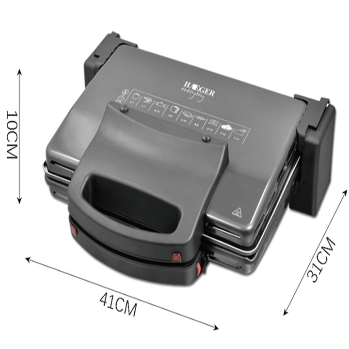 Máy kẹp nướng bánh mì HAEGER HG-259 2000W