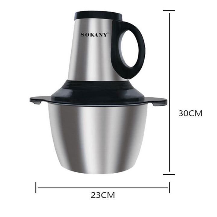 Máy xay thịt SOKANY SK-7011 cối inox 3L/600W xay thực phẩm nhà bếp