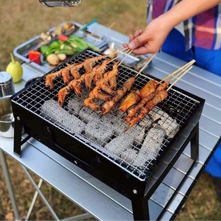 Bếp nướng than hoa ngoài trời gấp gọn tiện lợi