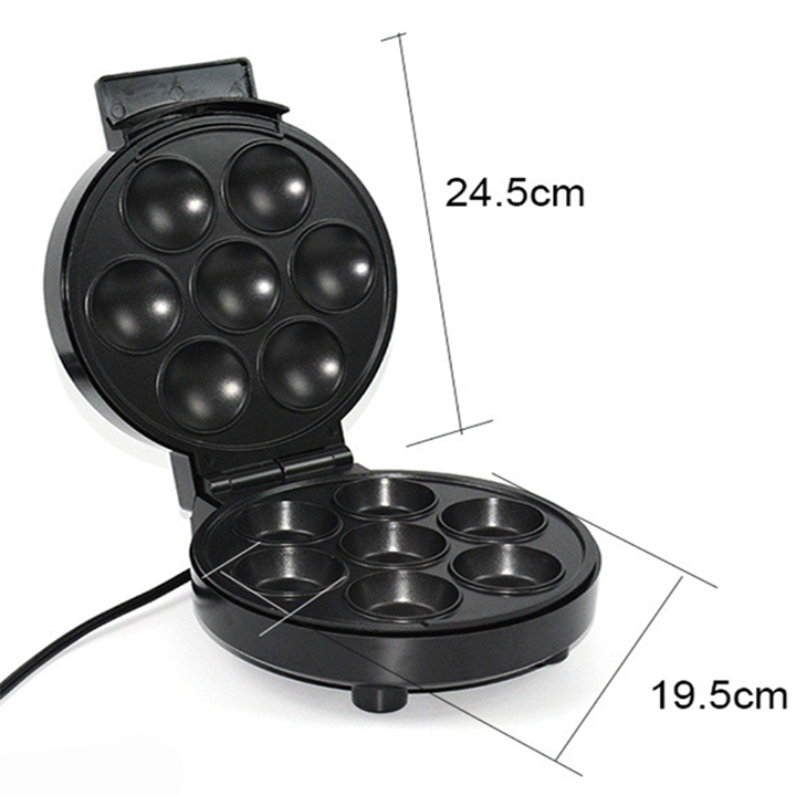 Máy làm bánh bông lan trứng SOKANY SK-308 750W 7 lỗ bánh