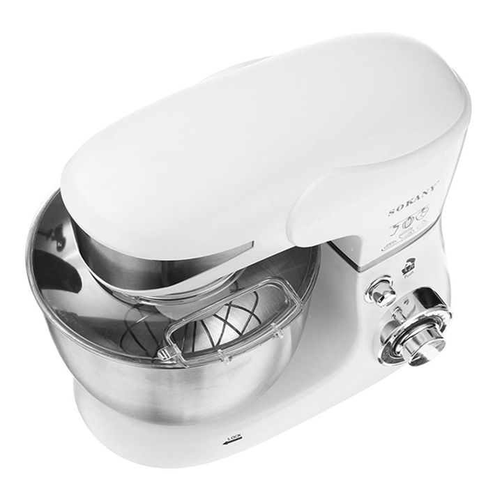 Máy nhào trộn bột để bàn SOKANY SK-206/1000W kèm âu trộn 5L