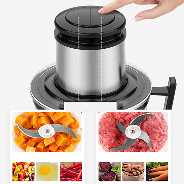 Máy xay thịt SOKANY SK-7027/800W 3L Inox xay thực phẩm siêu mạnh bền bỉ