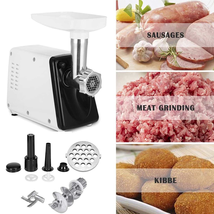 Máy đùn thịt cá SOKANY 2500W xay thịt cá, rau củ làm dồi sụn tại nhà