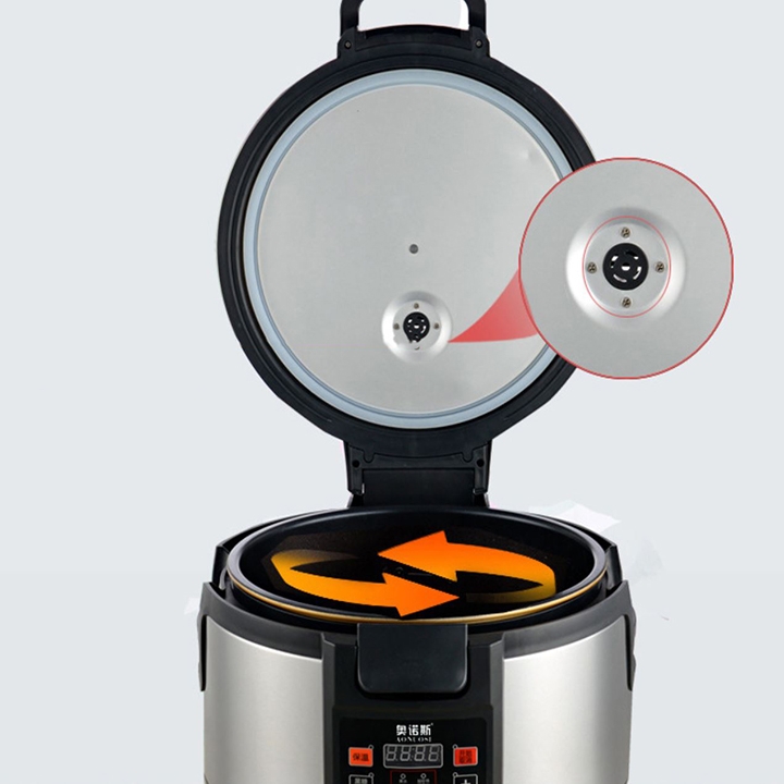 Nồi nấu trân châu tự động AONUOSI 16L 2200W nấu và ủ trân châu dung tích lớn