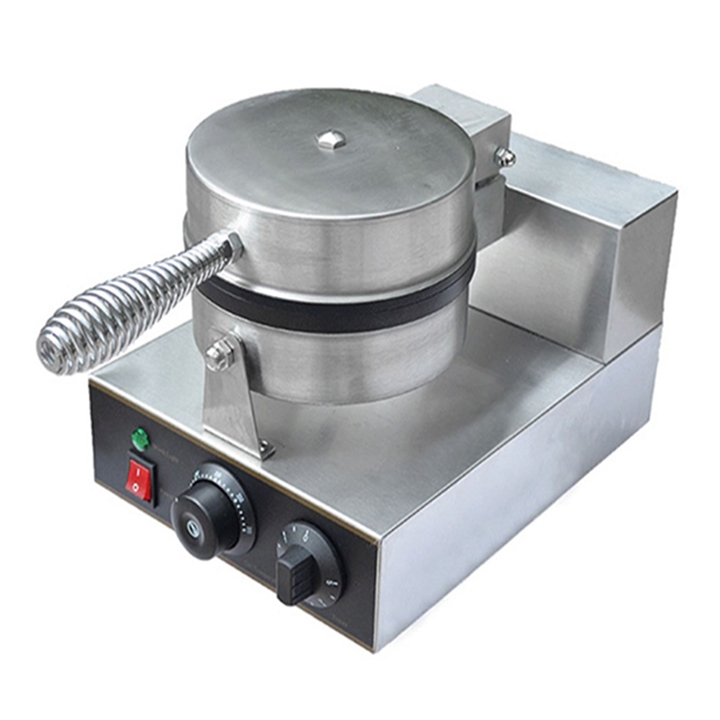 Máy làm bánh waffle công nghiệp, nướng bánh kẹp tàn ong khuôn trái tim