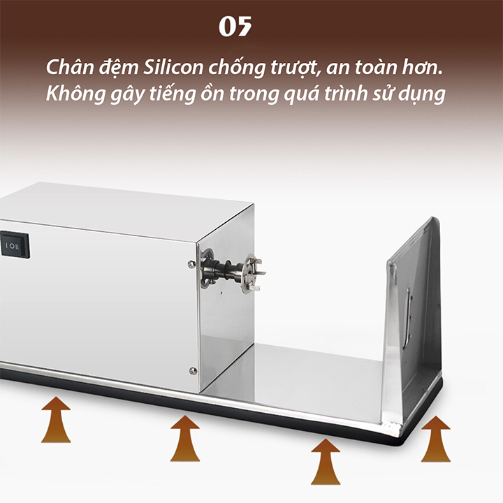 Máy gọt khoai tây lốc xoáy, cắt củ hình lốc xoáy chạy điện