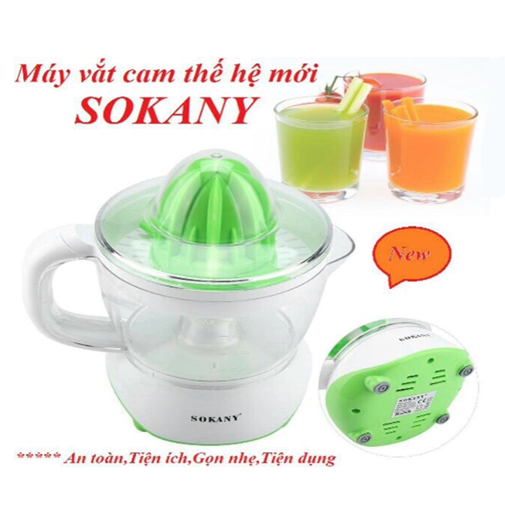 Máy vắt cam, ép nước cam tự động SOKANY 40W 700ml