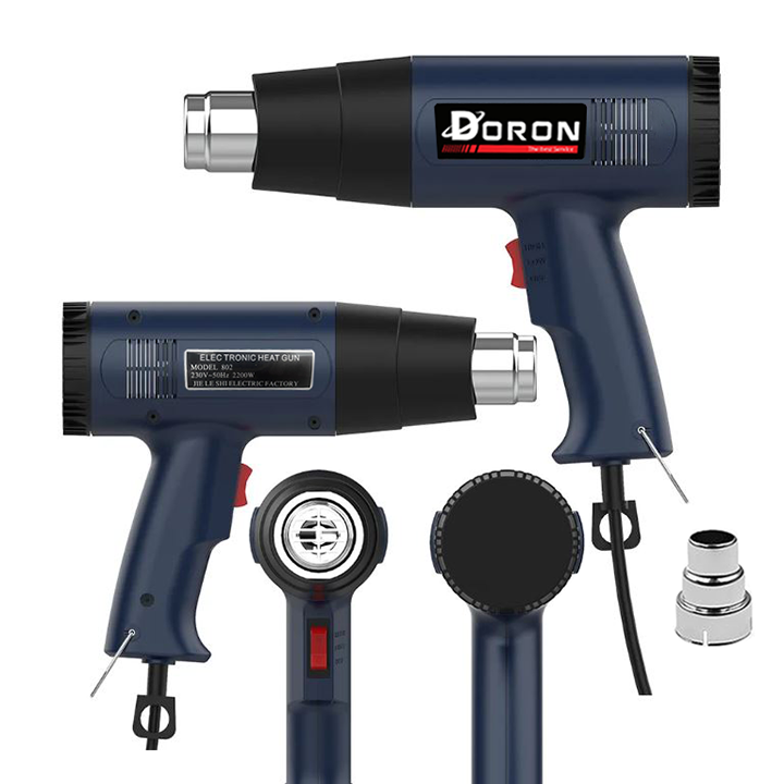 Máy khò nhiệt DORON 2500W đa năng bọc giỏ quà, dán decal, đóng seal