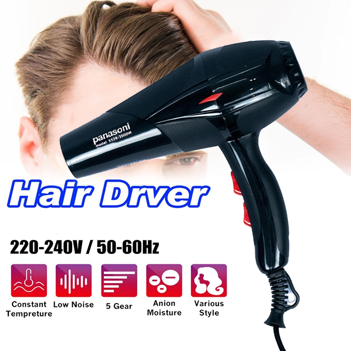 Máy sấy tóc Panasoni 3500W 2 chiều nóng lạnh công suất mạnh