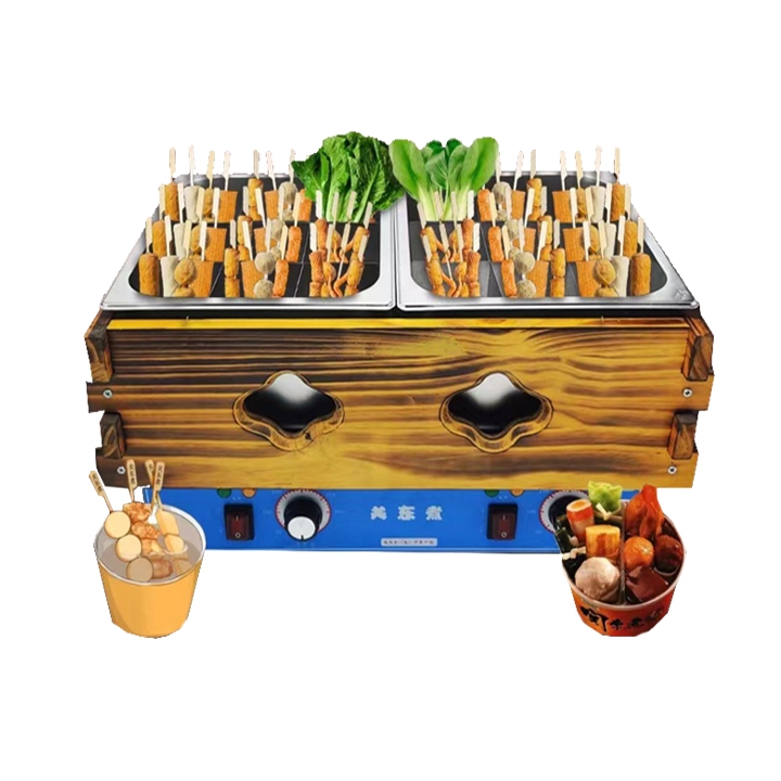Nồi nấu lẩu oden, nồi lẩu oden 18 ngăn 2500W chất liệu inox không gỉ, vệ sinh dễ dàng